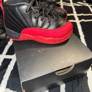 Jordan Kids Sneakers Black Red